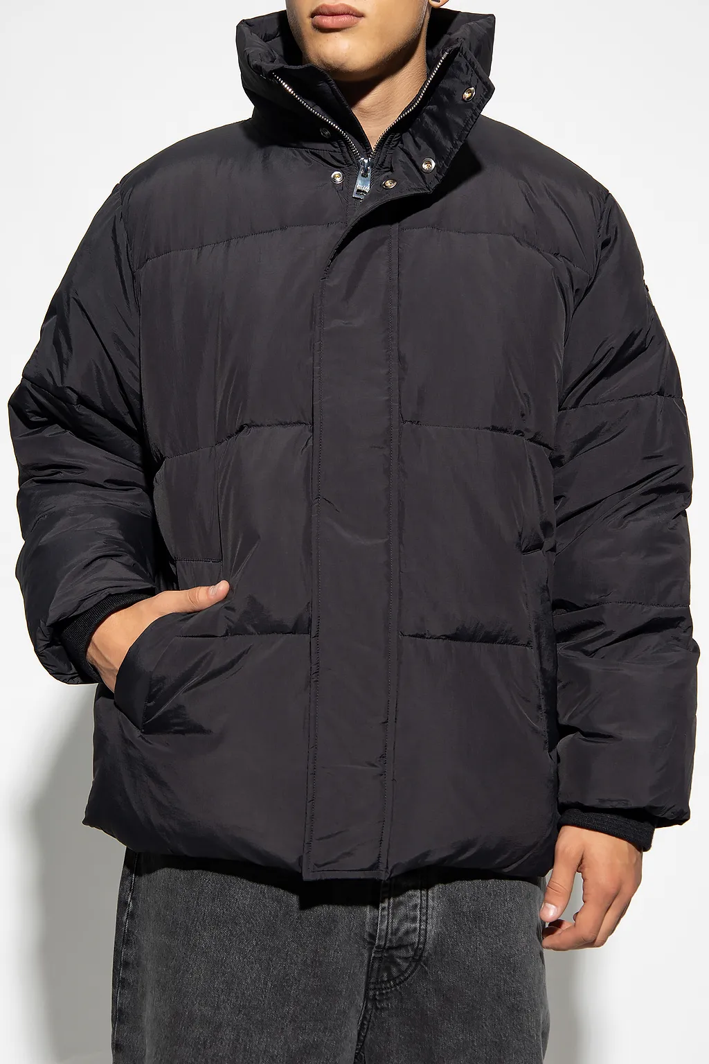 Etudes Polaris Logo-Patch High-Neck Padded Jacket