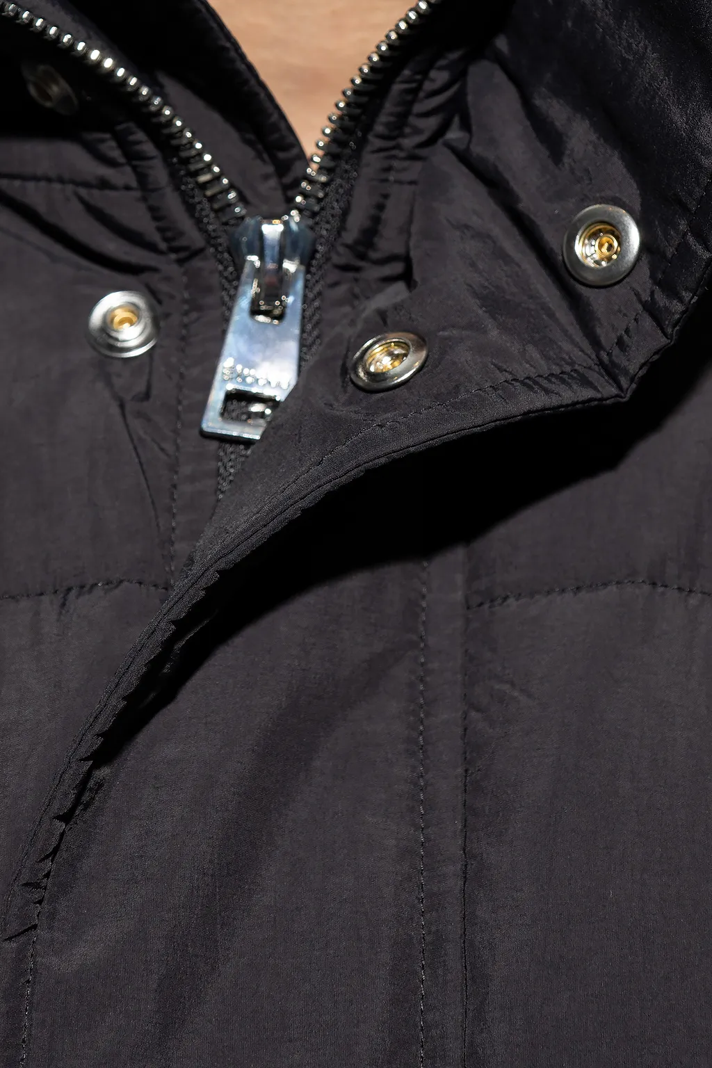 Etudes Polaris Logo-Patch High-Neck Padded Jacket