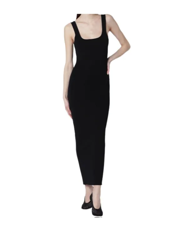 Entire Studios Square Neck Midi Dress