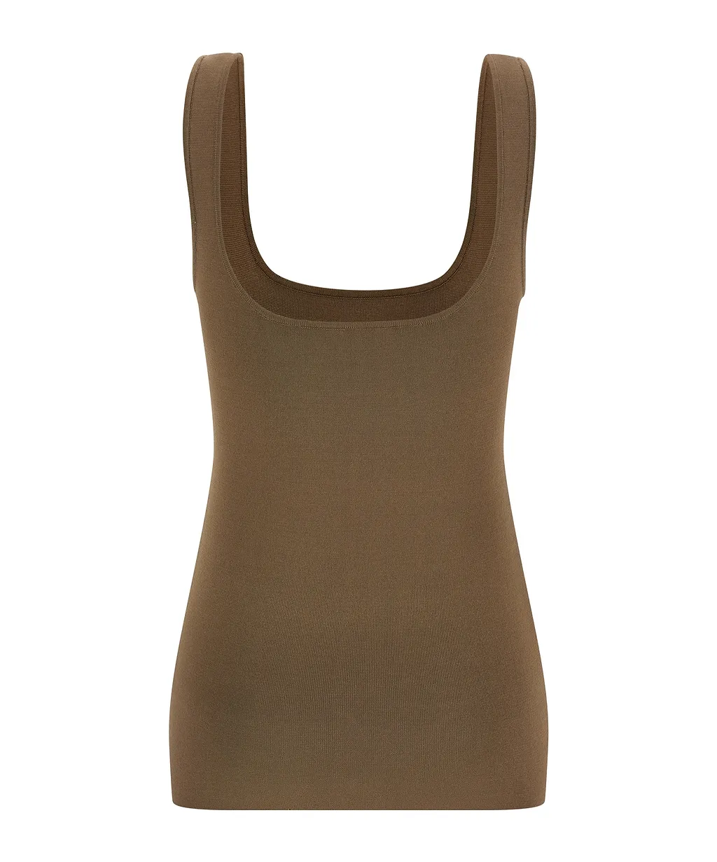 Entire Studios Square Neck Stretch Top