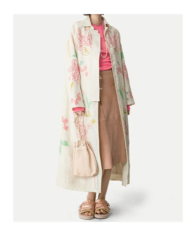 Elegant Coat “Iris Velvet”