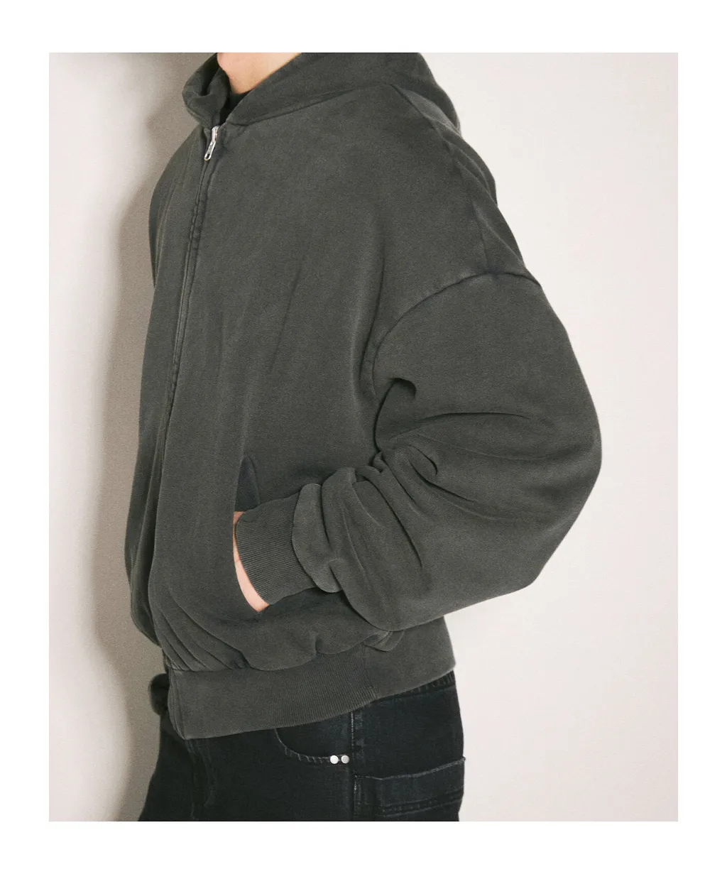 Entire Studios Thermal Zip-Up Hoodie