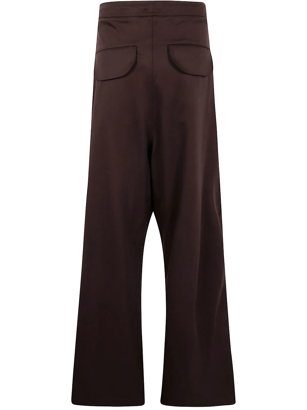 Flap-Pocket Wool Trousers