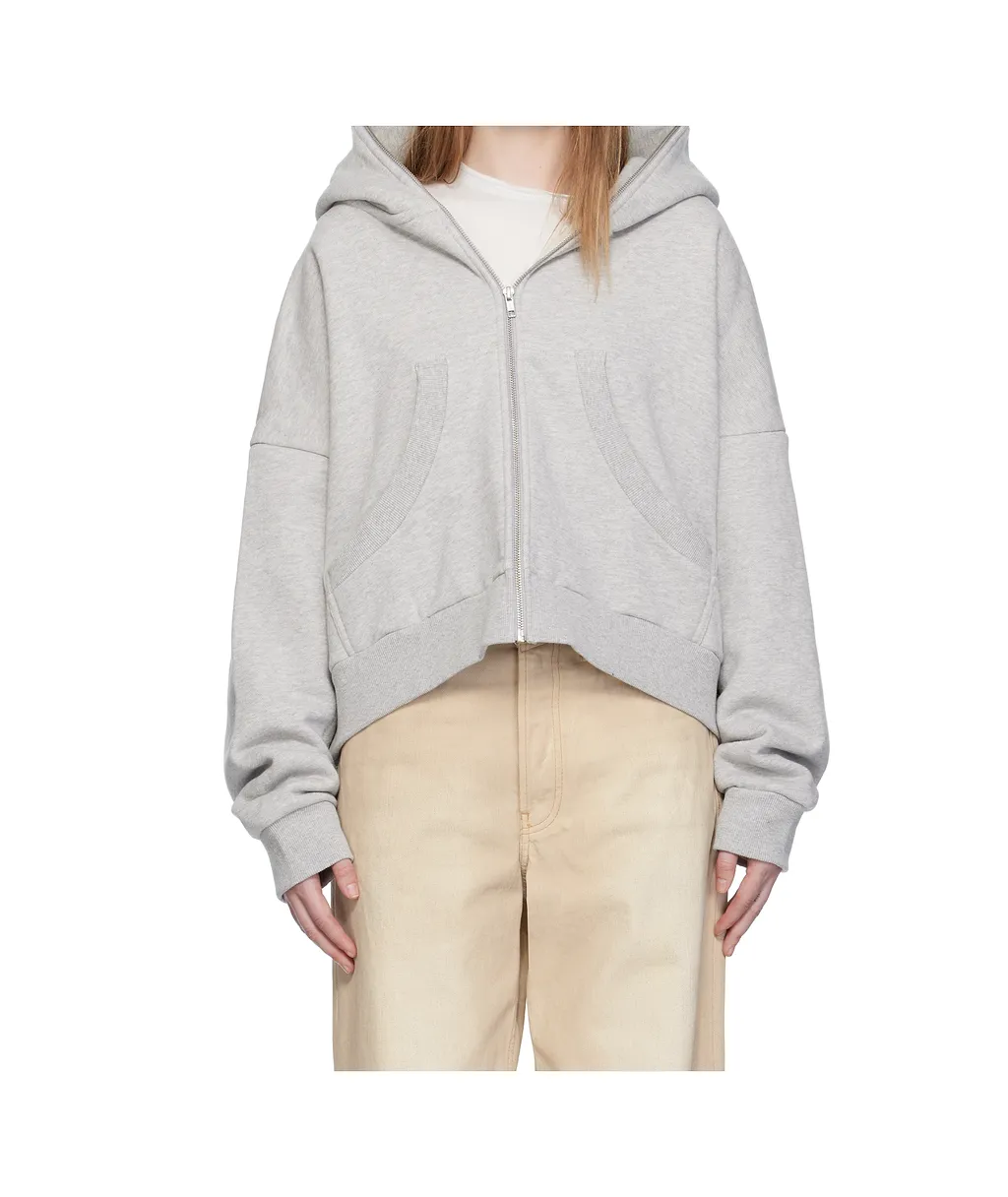 Gray Eternal Zip Hoodie