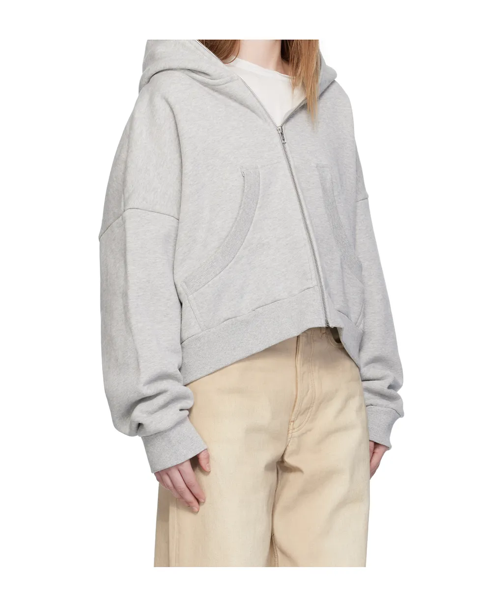 Gray Eternal Zip Hoodie