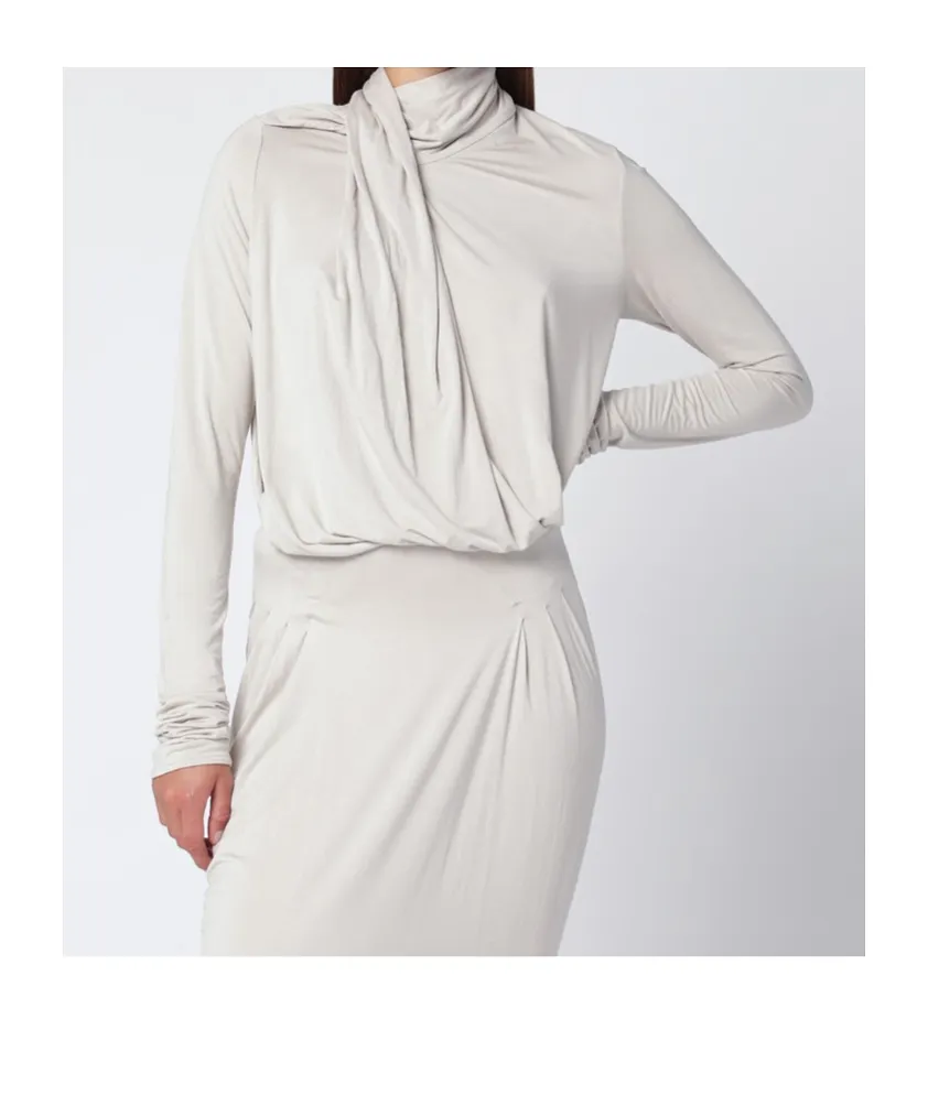 Ivory Draped Top