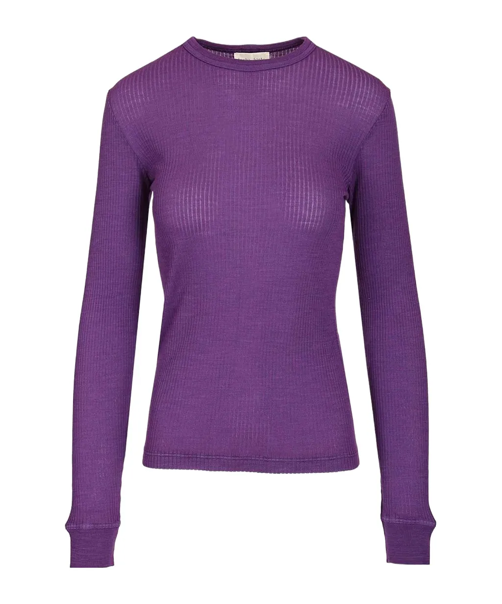Forte Forte Ribbed Roundneck Knitted Top
