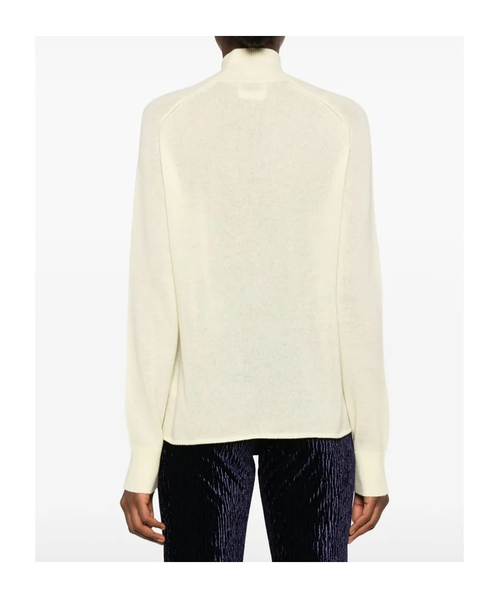 High-Neck Fine-Knit Jumper