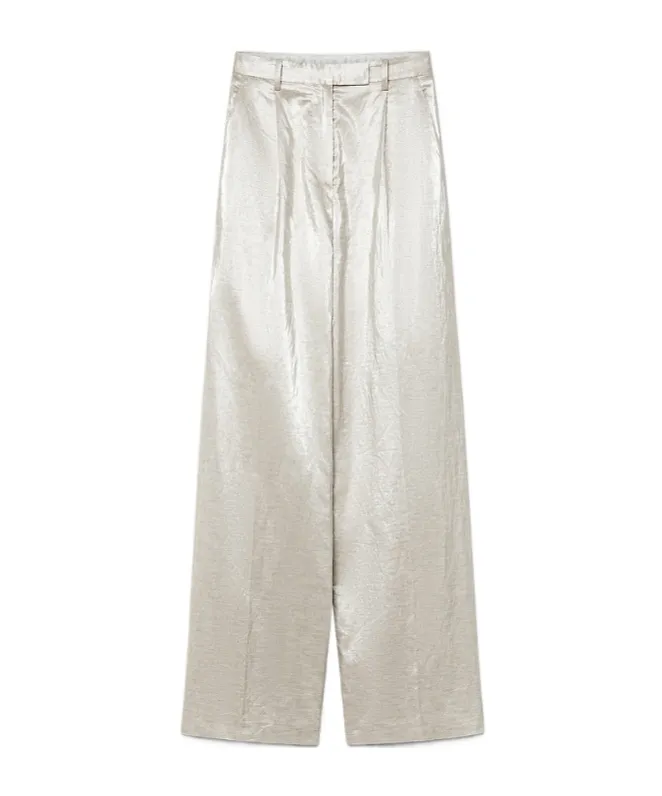 Forte Forte Tweed Lurex Flared Pants