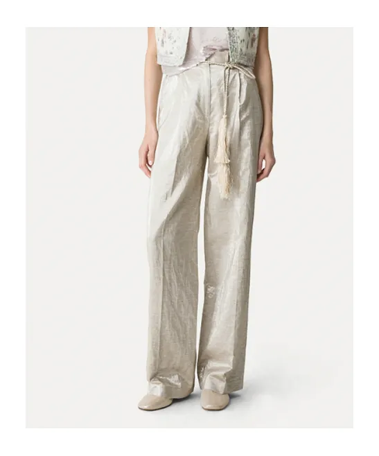 Forte Forte Tweed Lurex Flared Pants