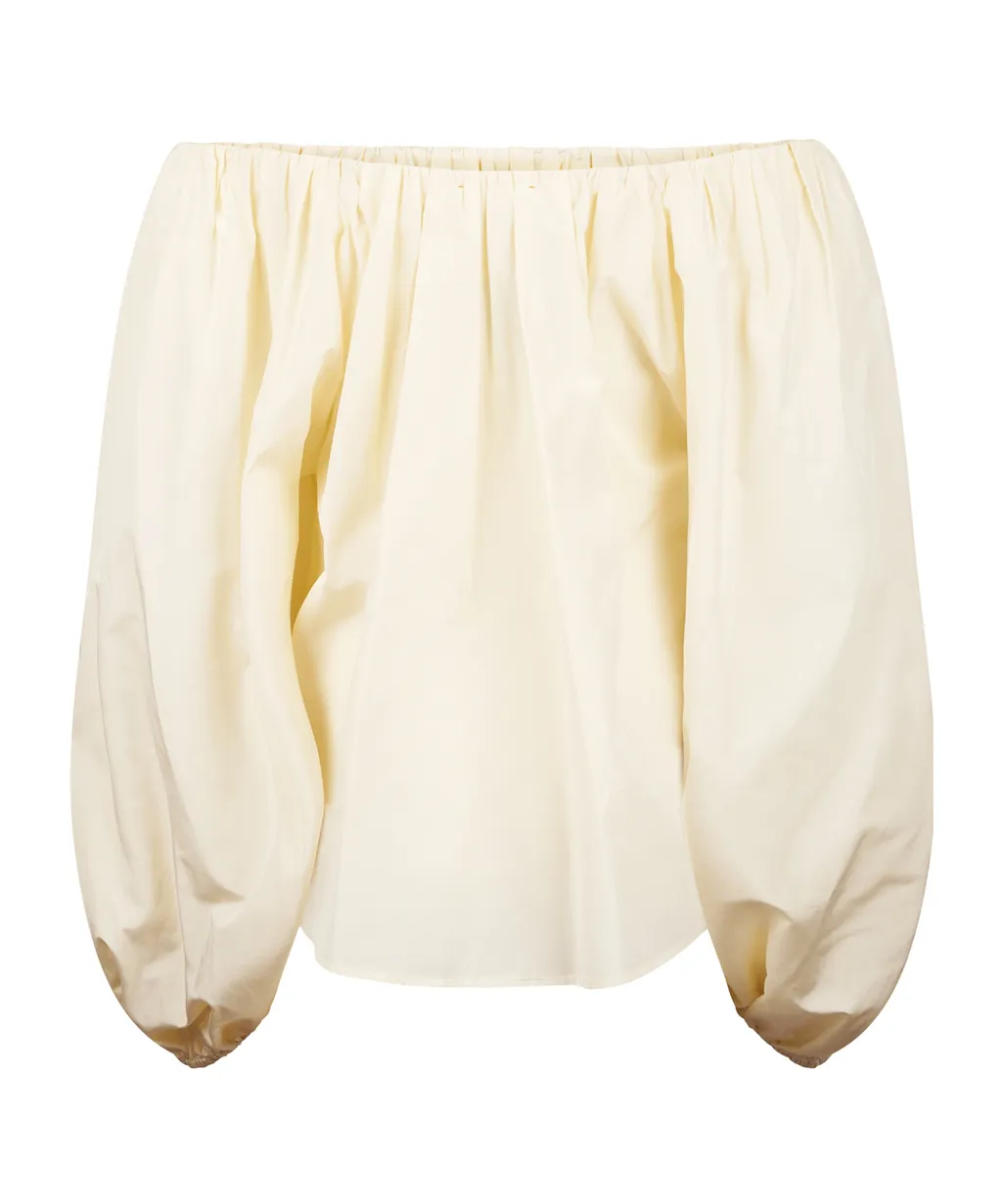 Forte Forte Pleated Long-Sleeved Top