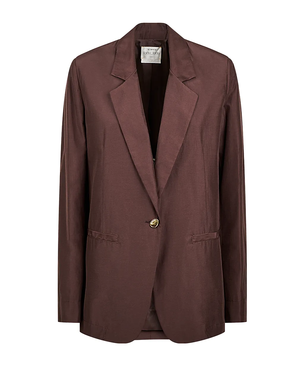 Long-Sleeved Suit Jacket