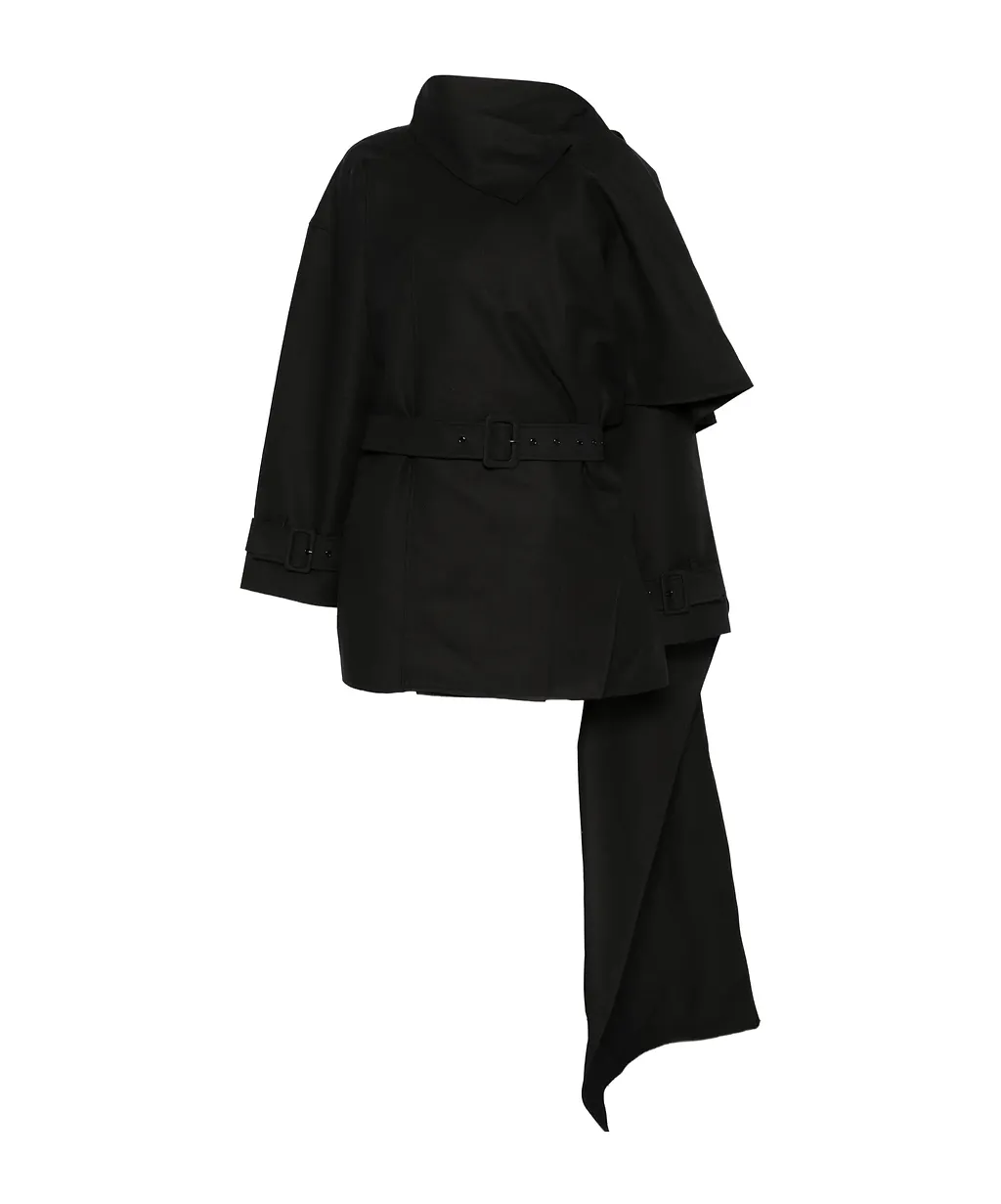 Entire Studios Mini Scarfcoat Belted Jacket