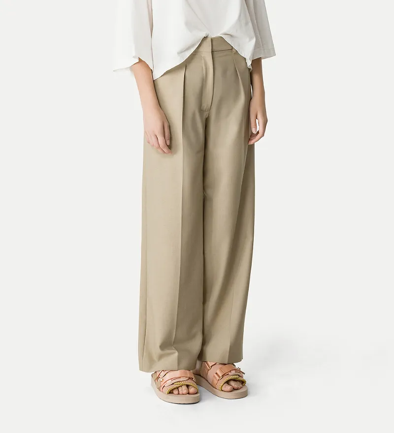 Pleated Trousers