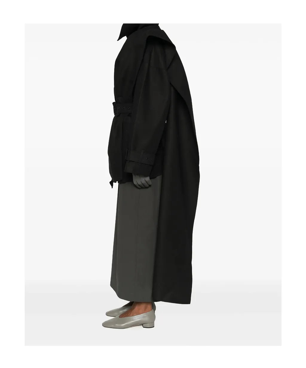 Entire Studios Mini Scarfcoat Belted Jacket