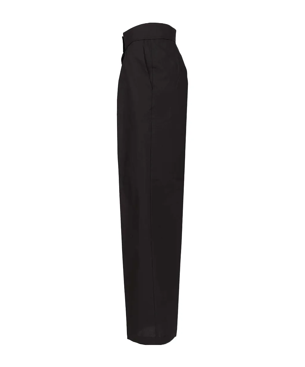 Forte Forte Popline Wide-Leg Pants