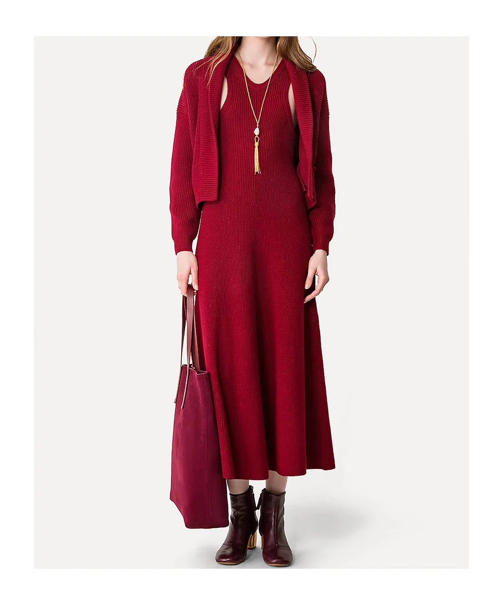 Shawl–Collar Cardigan In Merino Wool