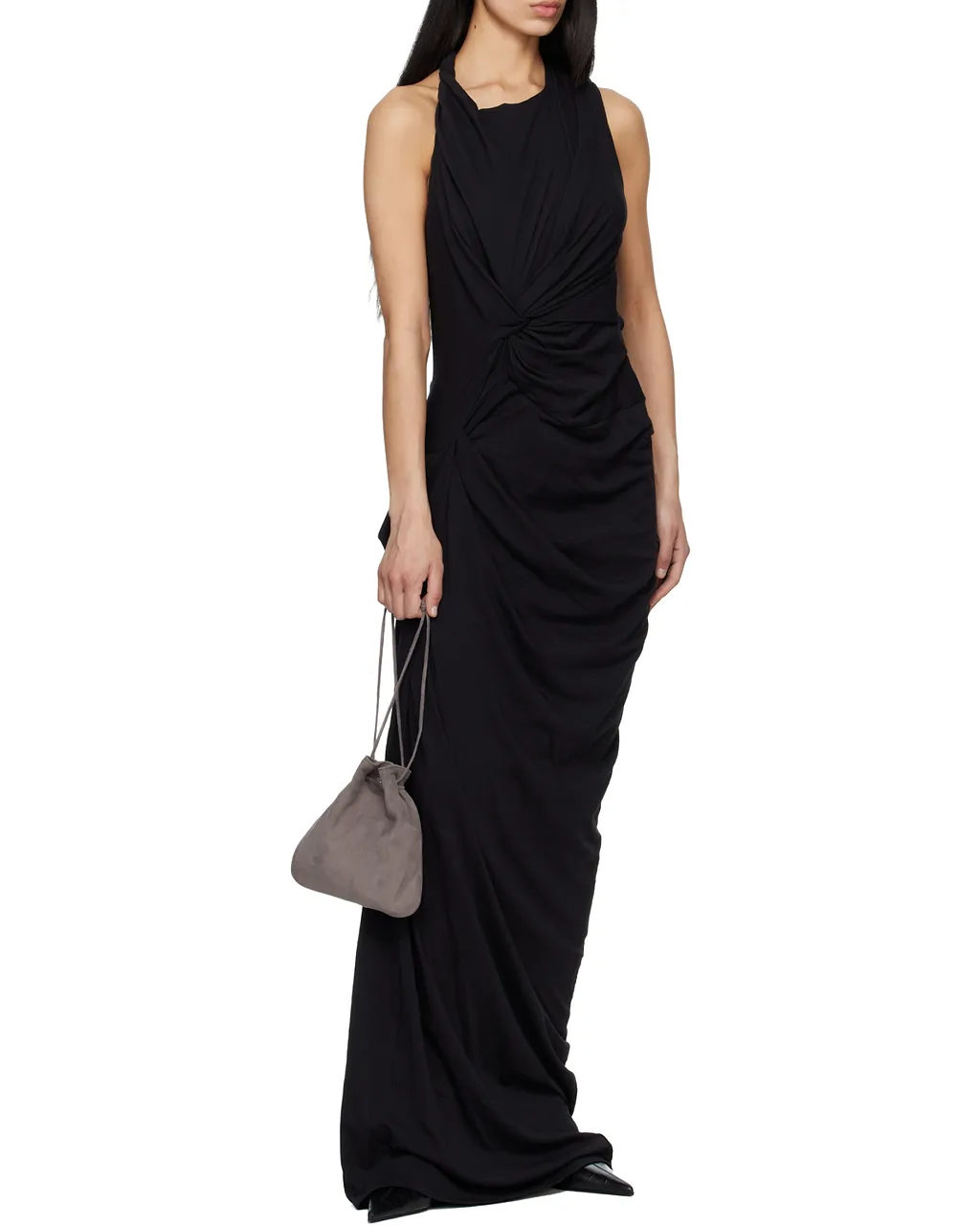 Entire Studios Asymmetric Draped Dress