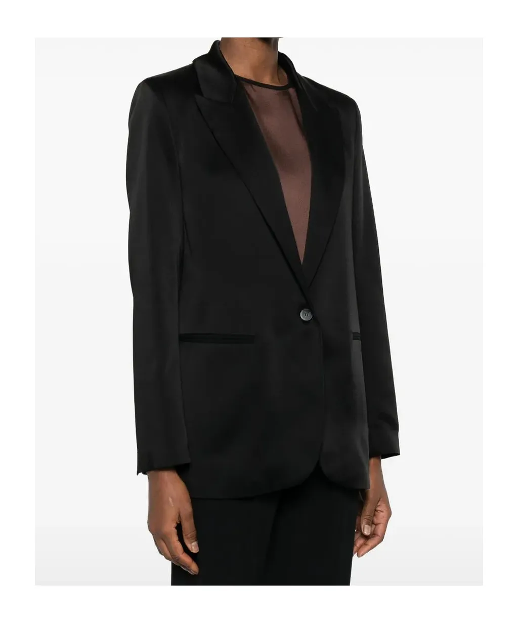 Single-Breasted Notched Jacket