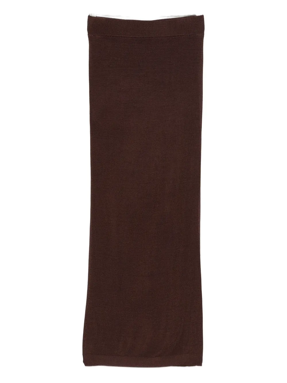 Ribbed Midi Skirt