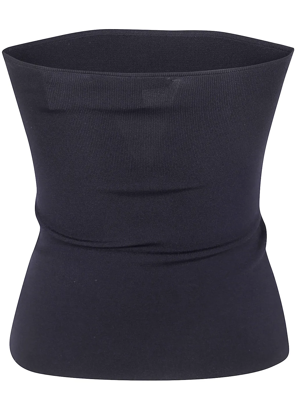 Ribbed-Knit Strapless Top