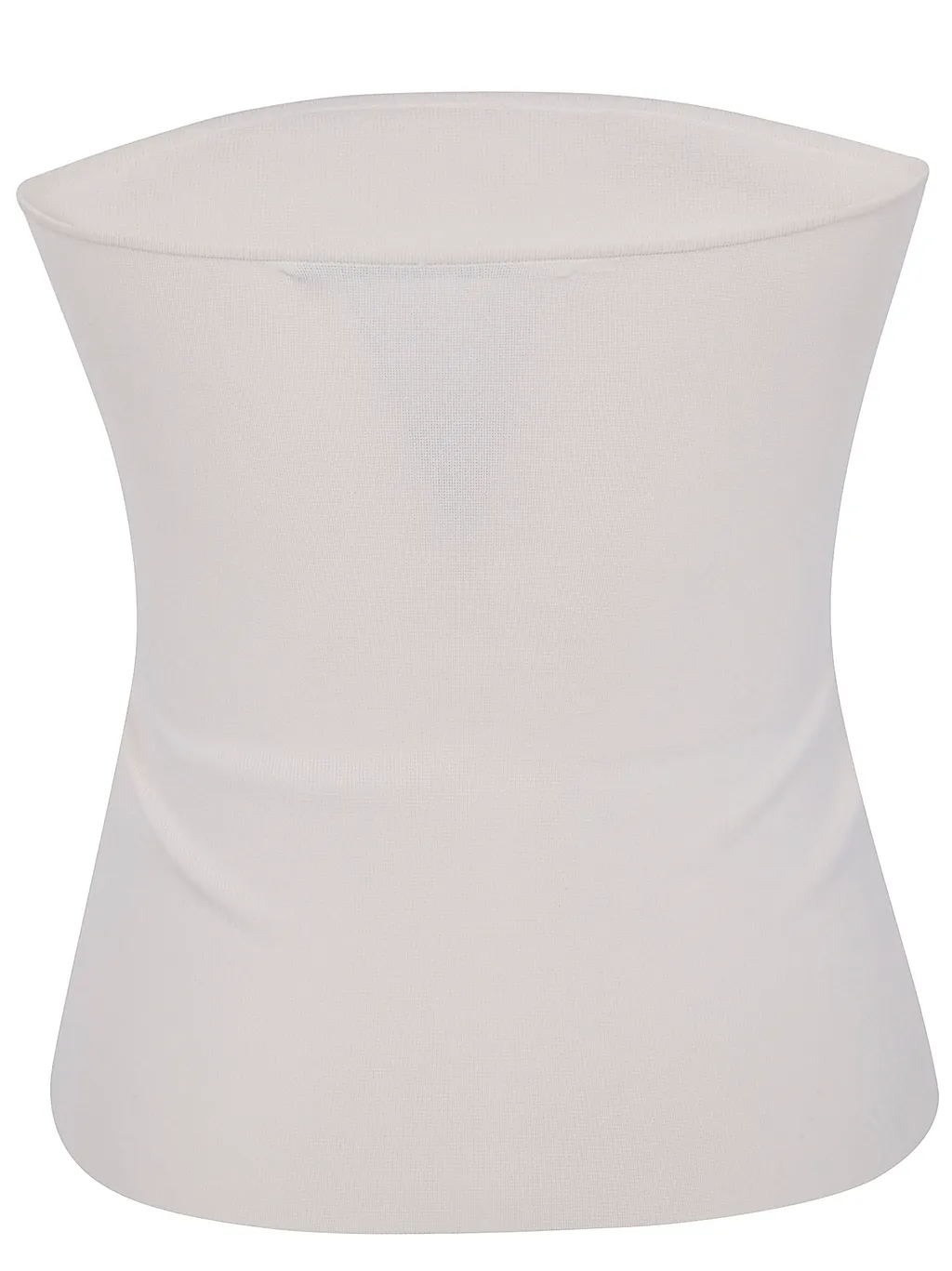 Ribbed-Knit Strapless Top
