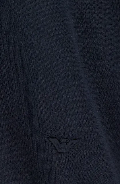 Emporio Armani Logo Embroidered Polo Shirt