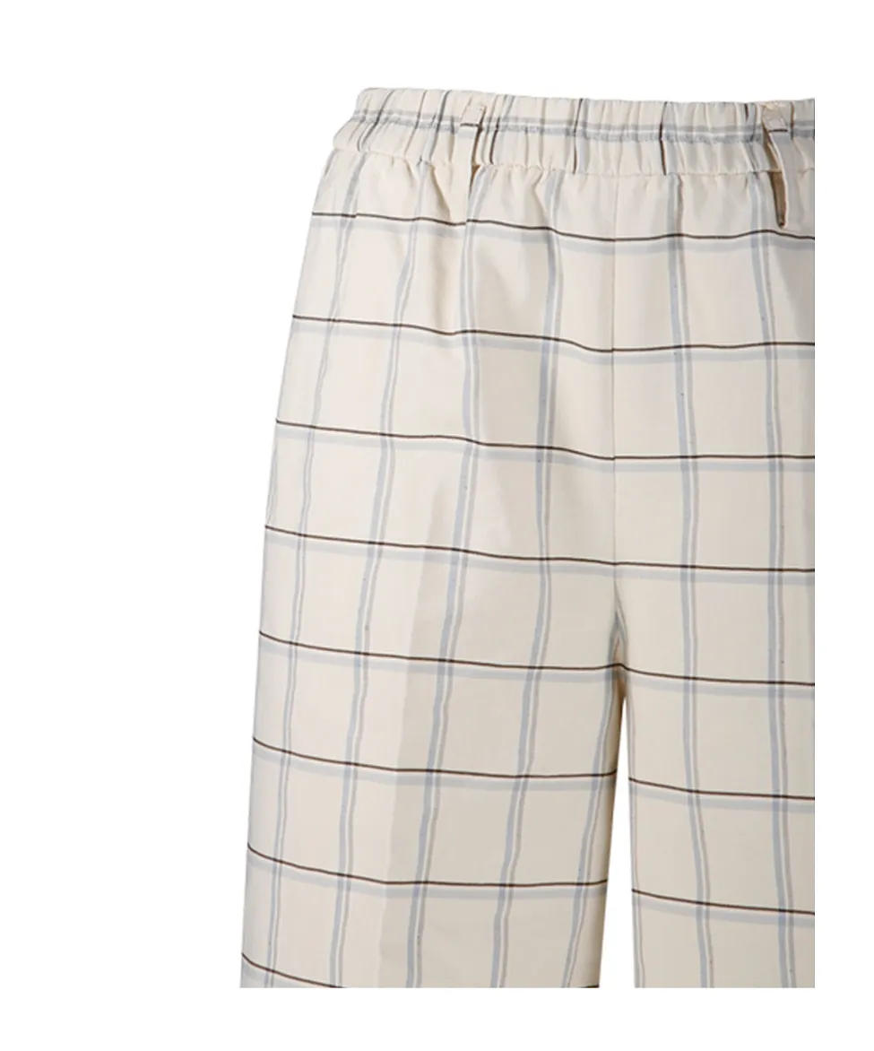 Checked Trousers