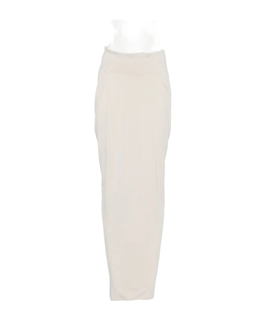 Tide Draped Maxi Skirt