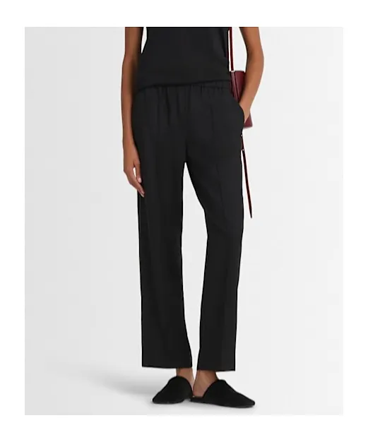Elastic Waist Casual Pants