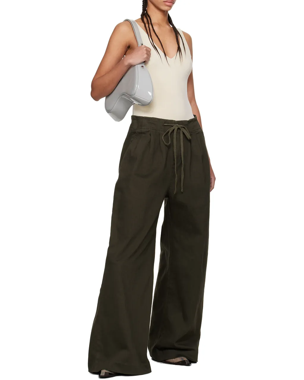 V-Neck Jumpsuit