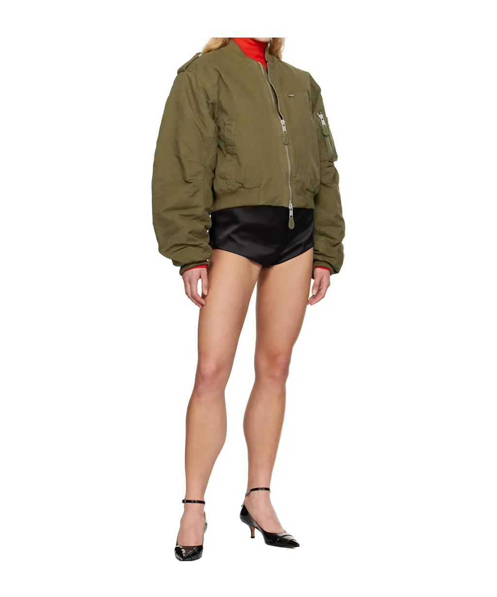 Zip-Up Shorts