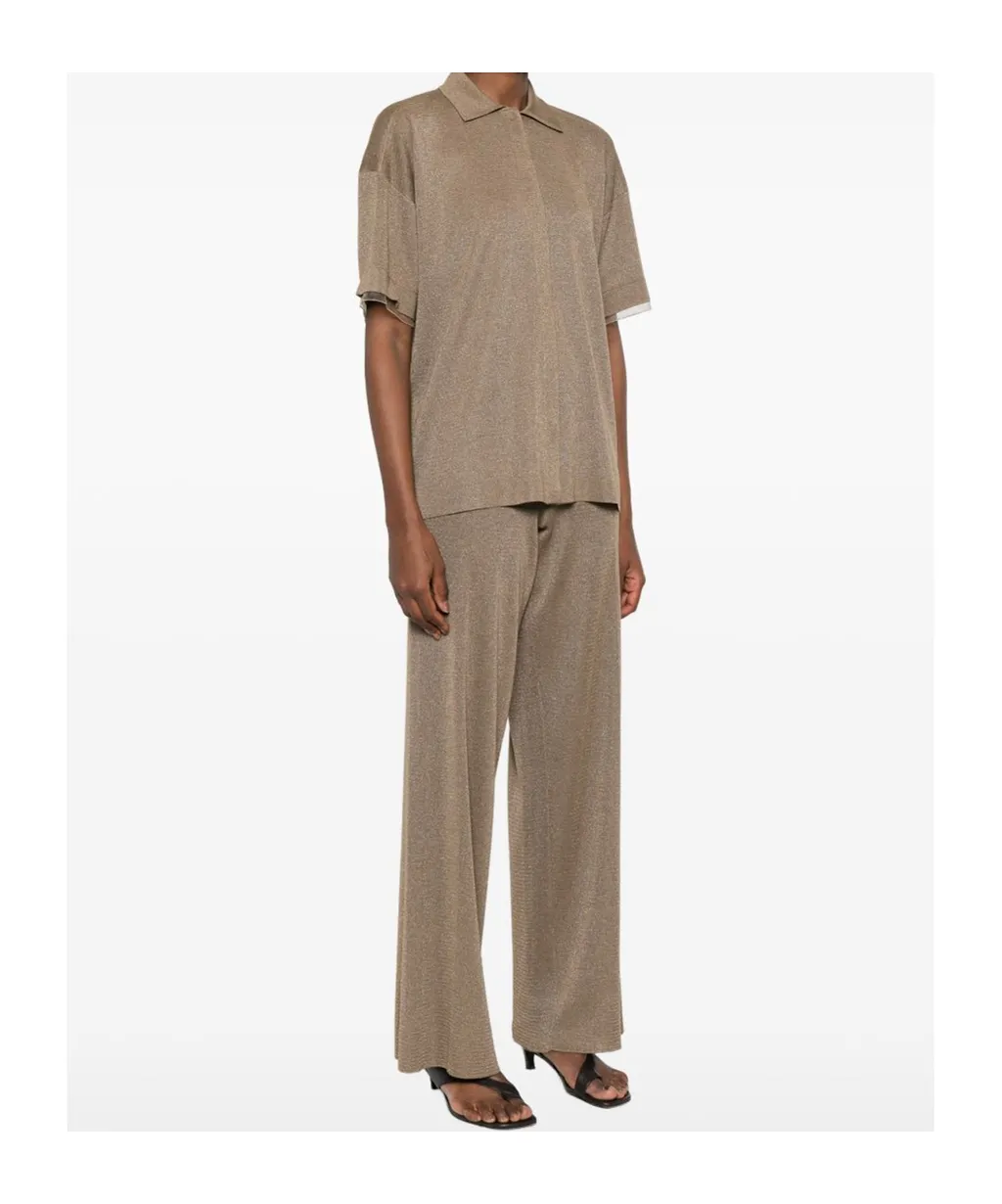 Fabiana Filippi Polo Collar T-Shirt
