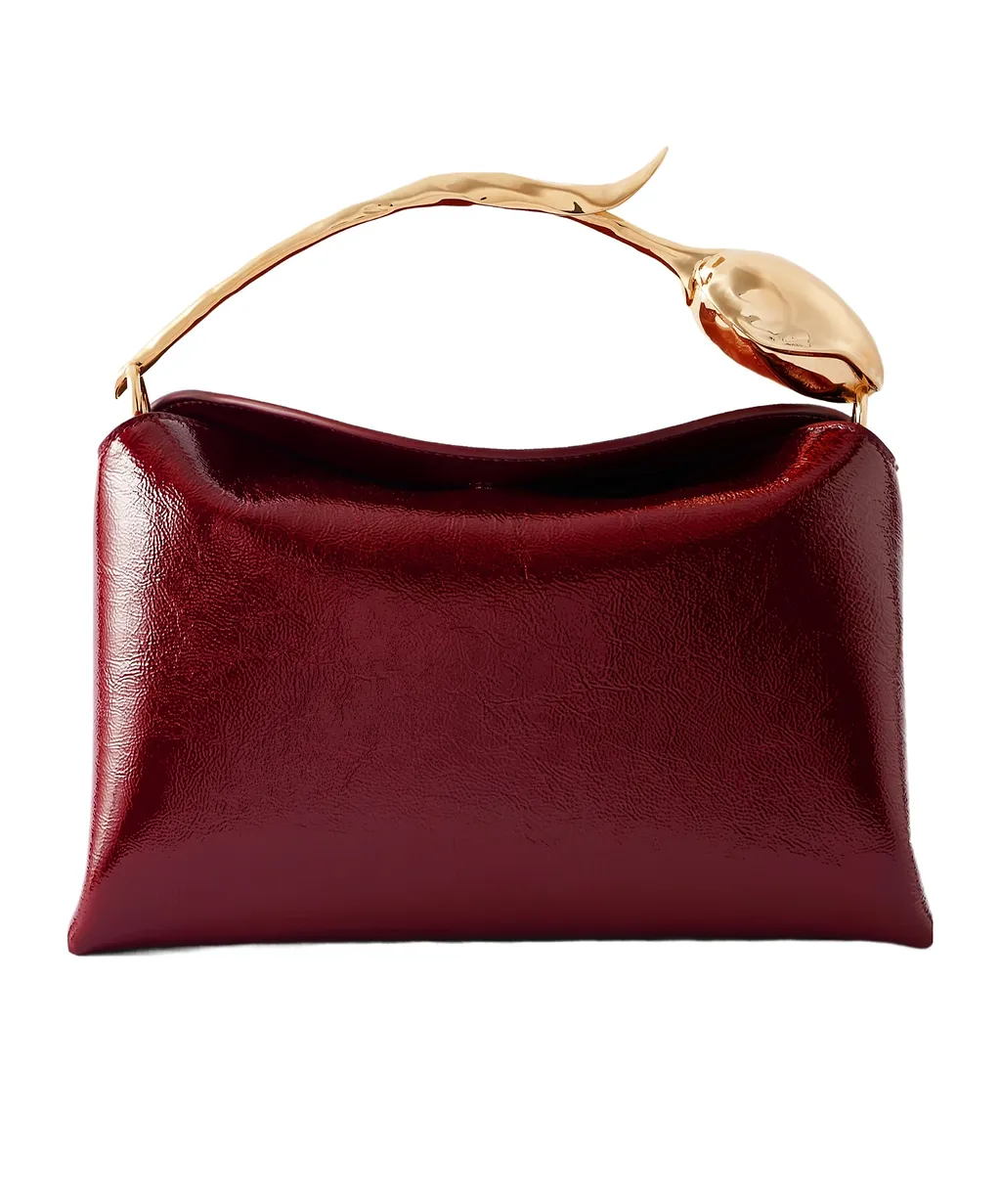 Medium Bloom Tulip-Handle Tote Bag
