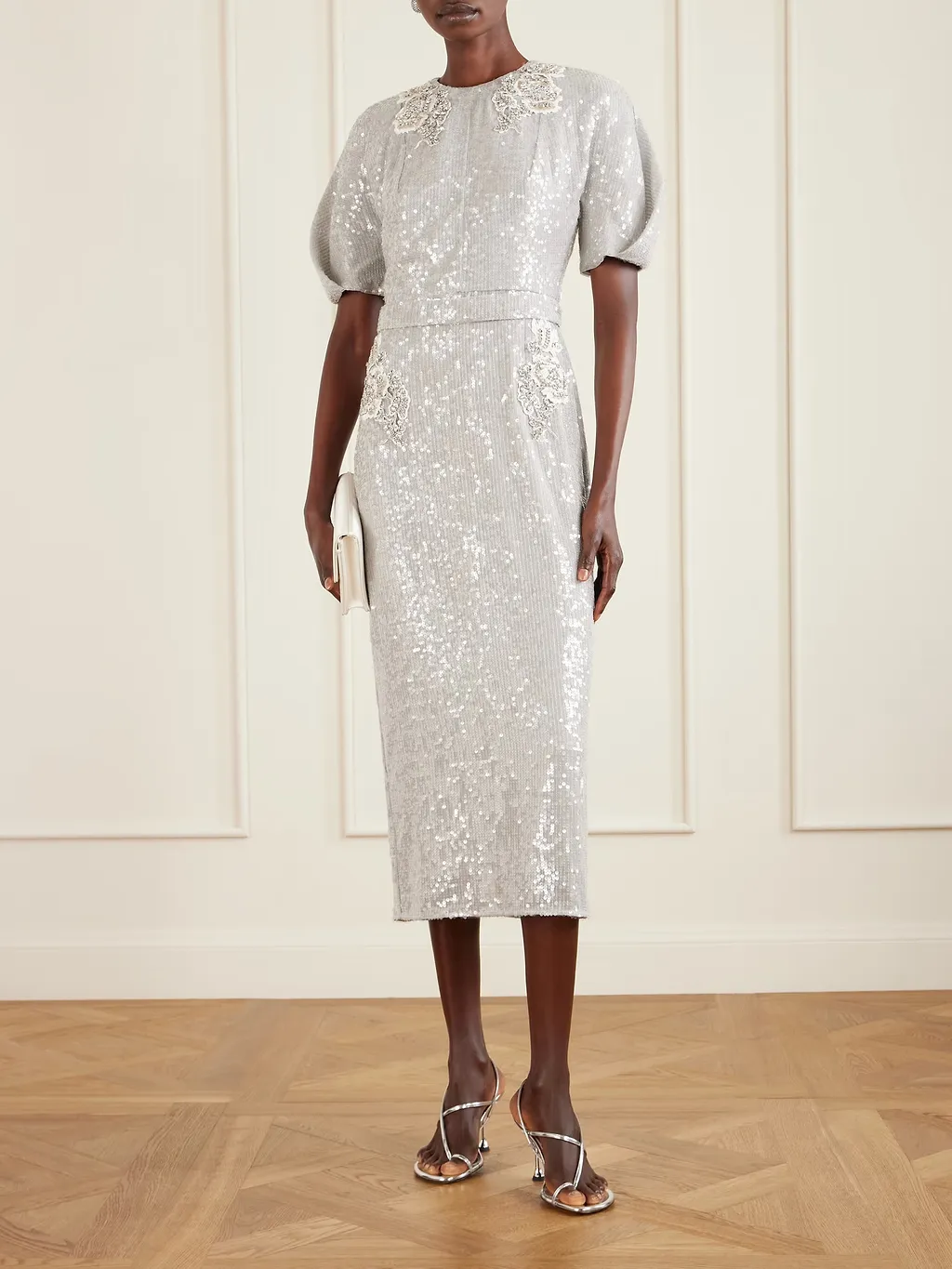 Sequined Midi Dress