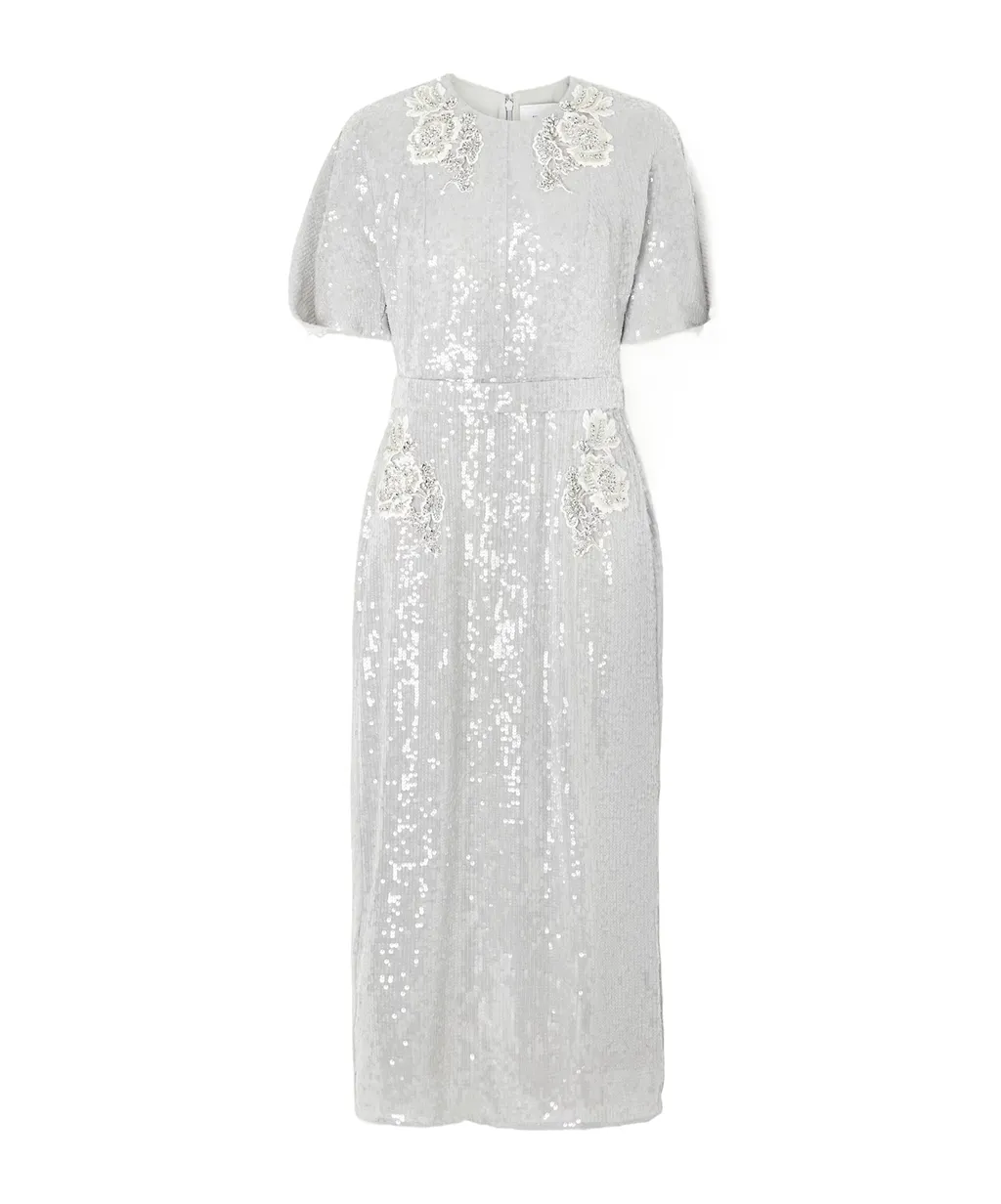 Sequined Midi Dress