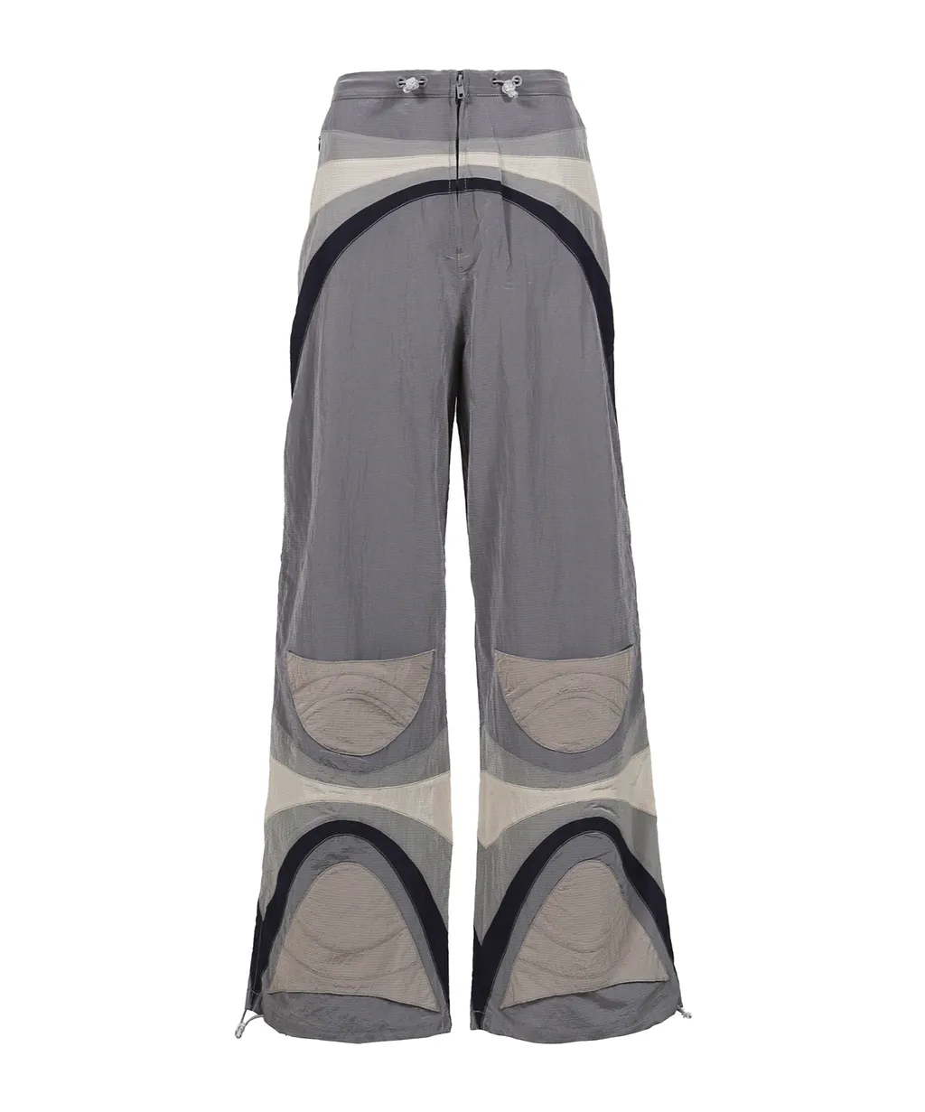 Erl Patterned Wide-Leg Pants