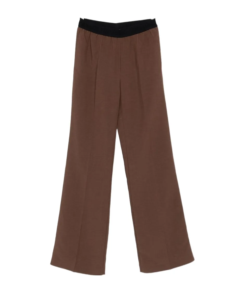 Elastic Waist Casual Pants