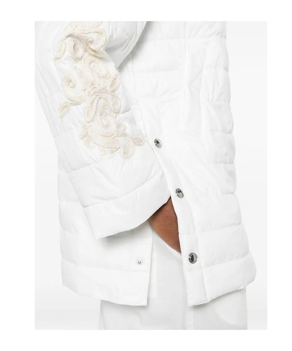Embroidered Quilted Coat