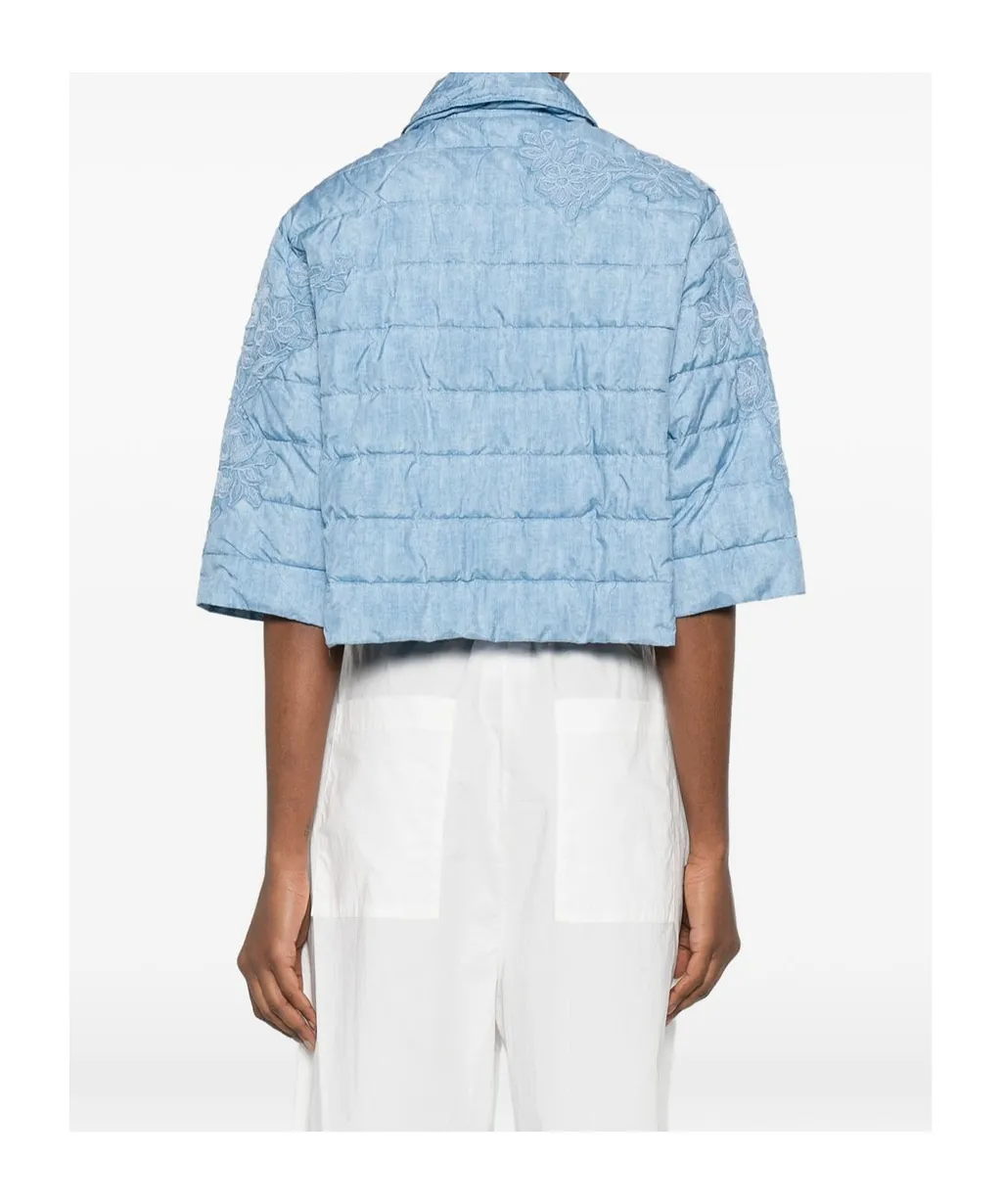 Quilted Embroidered Jacket
