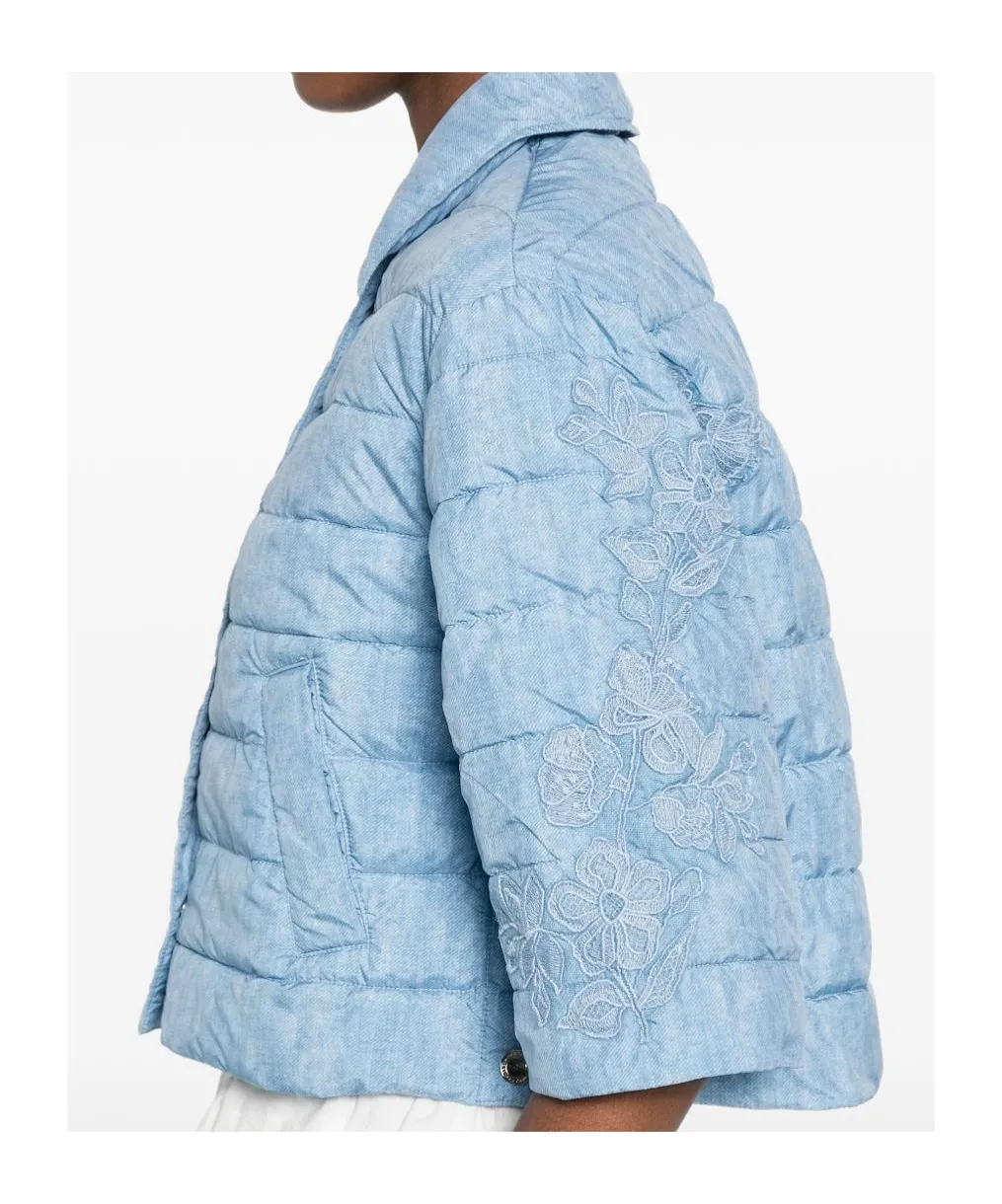 Quilted Embroidered Jacket