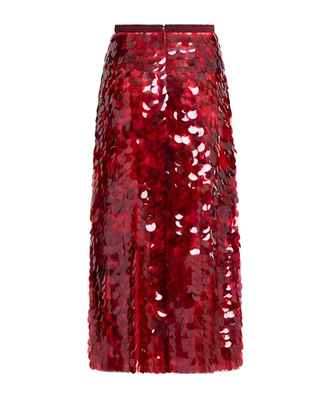 Sequined Long Skirt