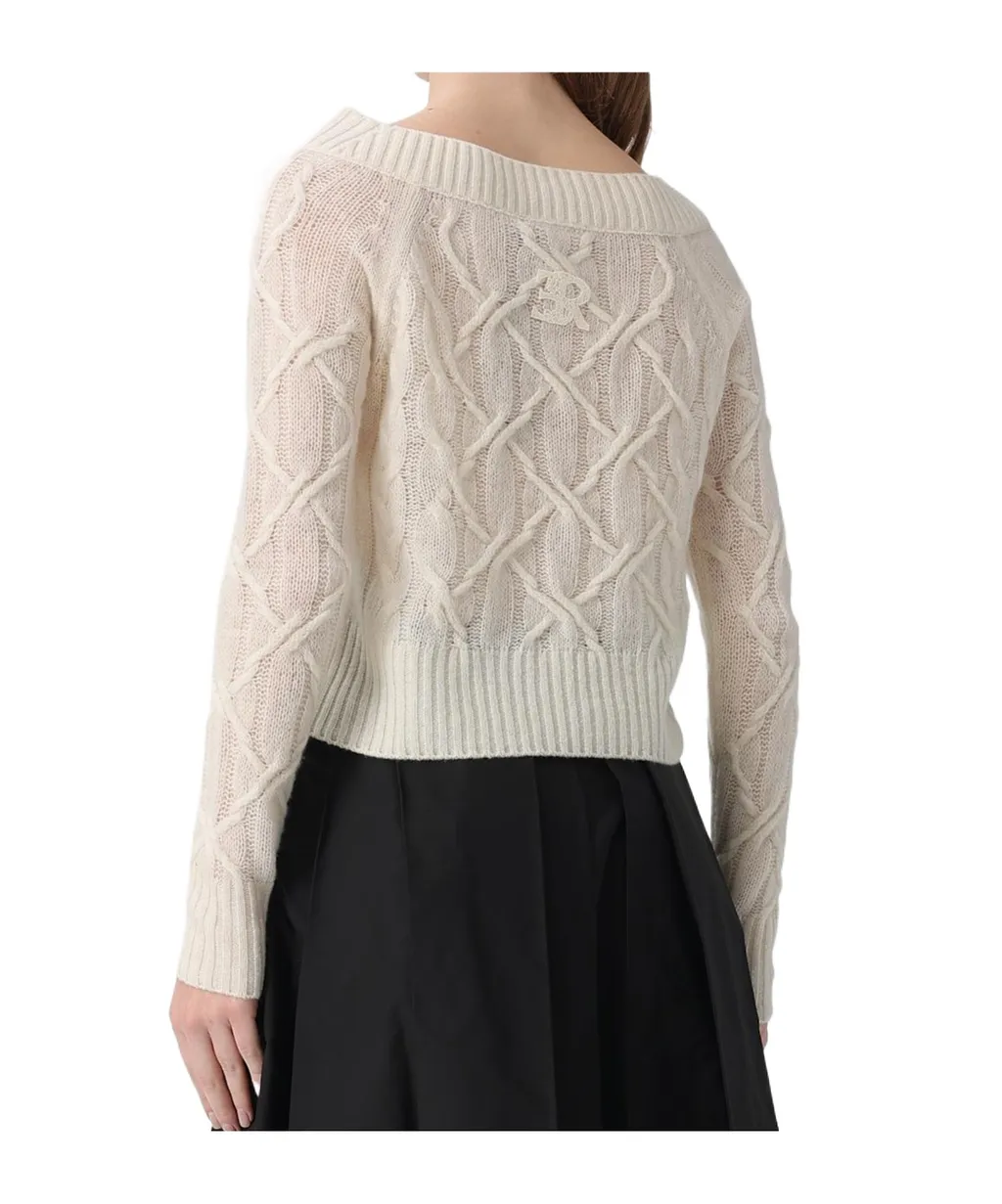 Cable-Knit Sweater