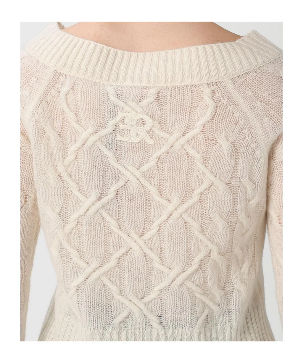 Cable-Knit Sweater