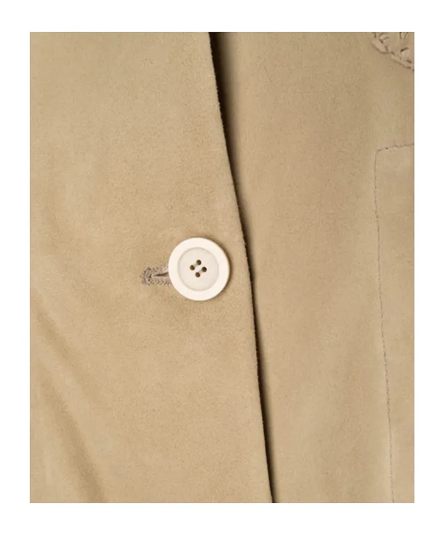 Perforated-Sleeves Jacket