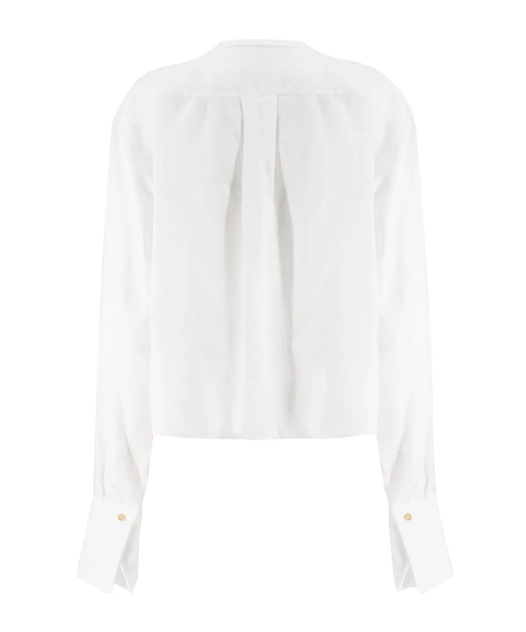 Ermanno Scervino Embroidered Button-Up Top