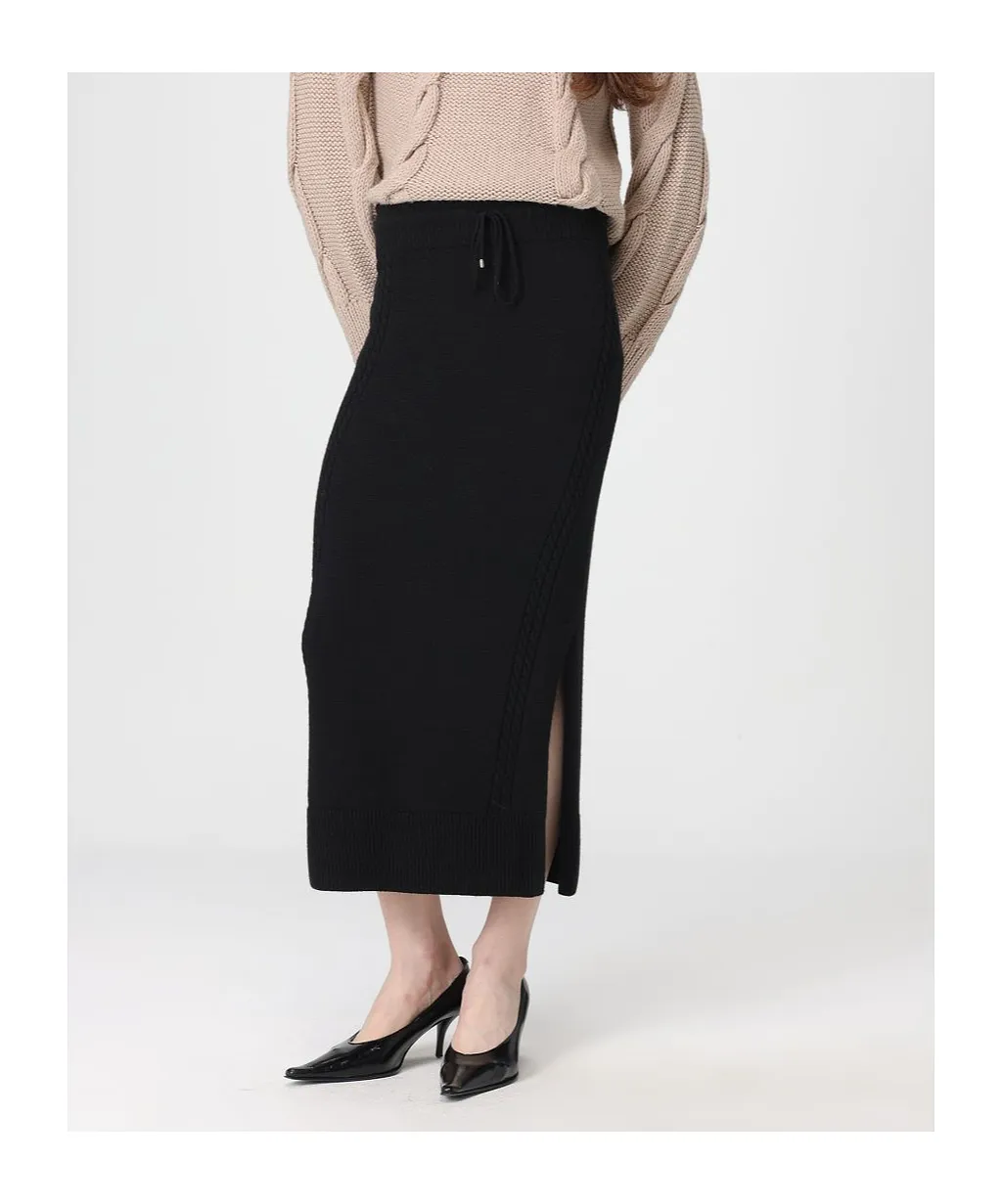 Elastic Waist Skirt