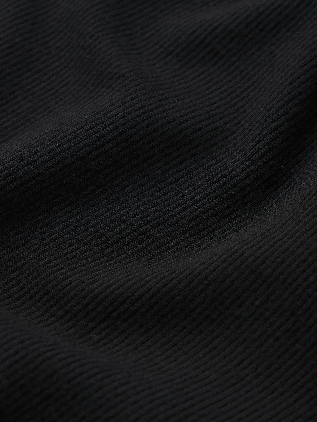 Ribbed High-Neck Top