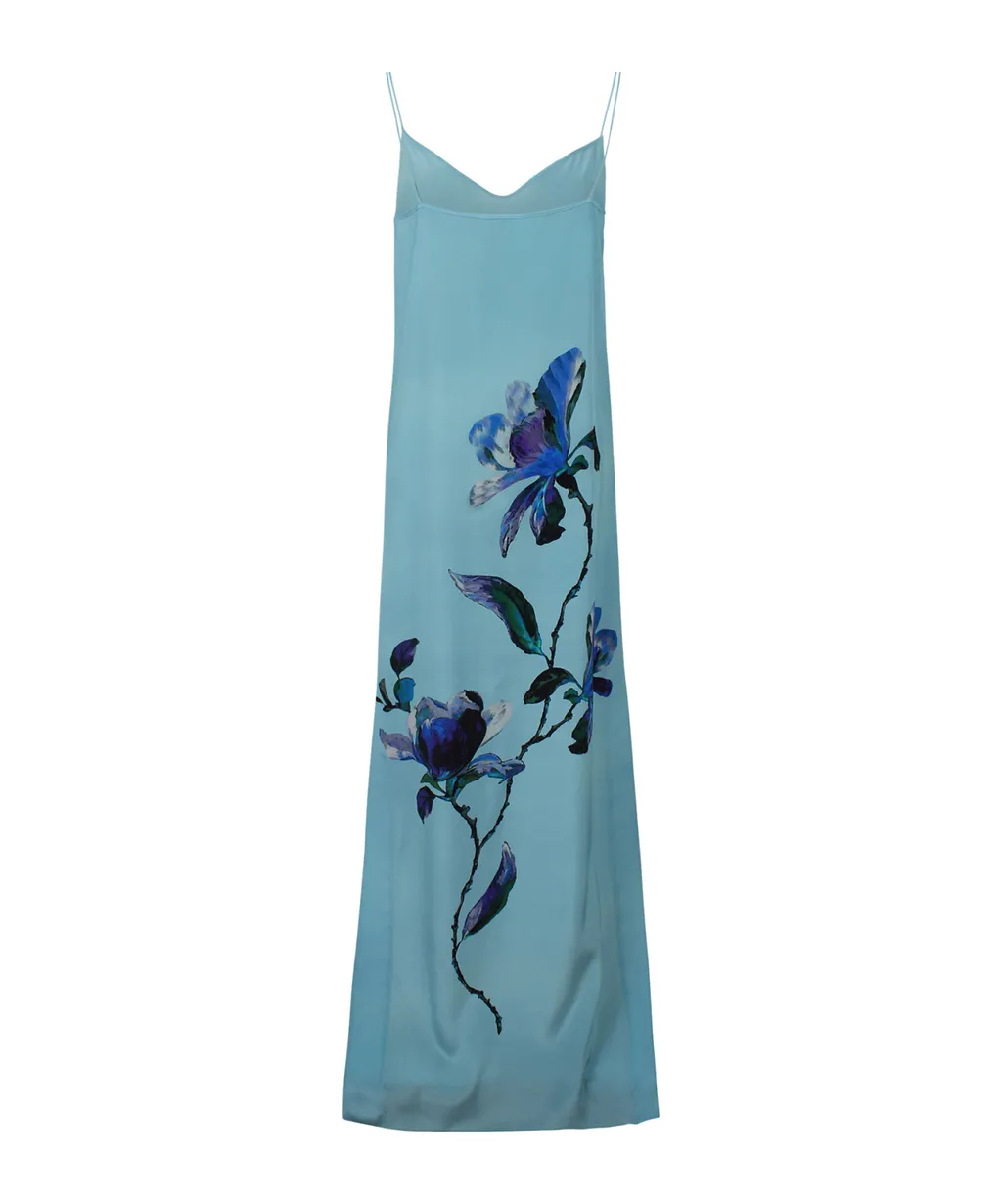 Floral-Print Maxi Dress