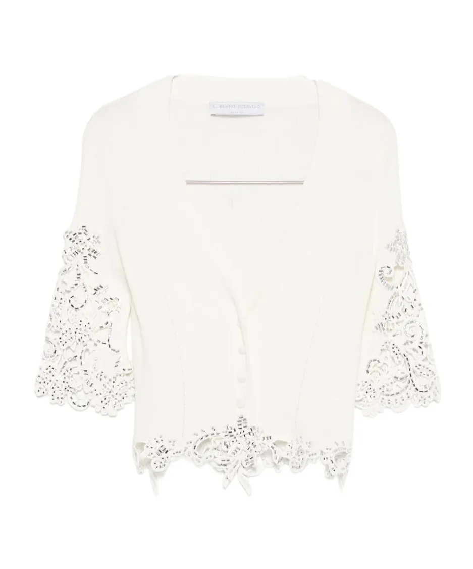 Lace Cotton Cardigan
